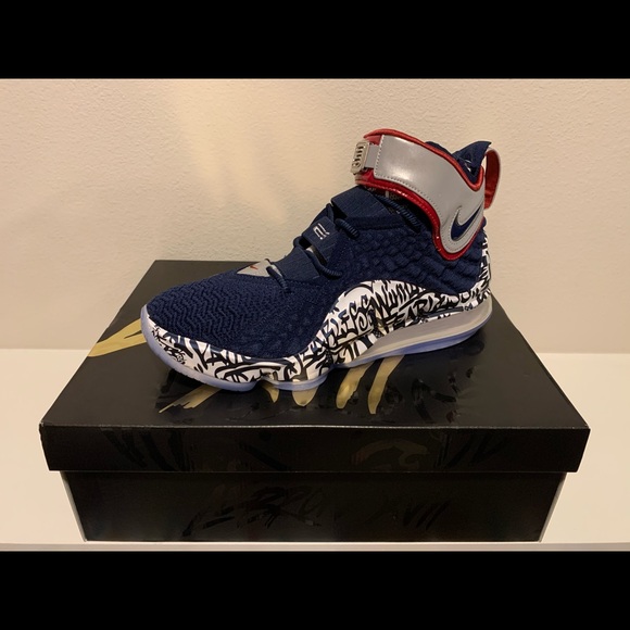 Nike Lebron 17 Graffiti Basketball Shoes